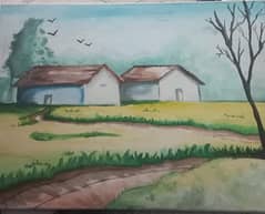 Water Colour beautiful painting . very fine quality