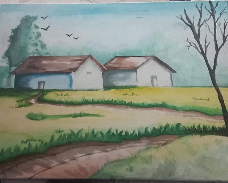 Water Colour beautiful painting . very fine quality 0