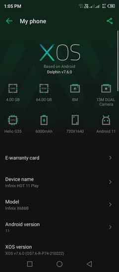 Infinix hot 11 play