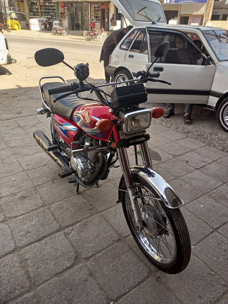 HONDA CG 125 Punjab Number 1