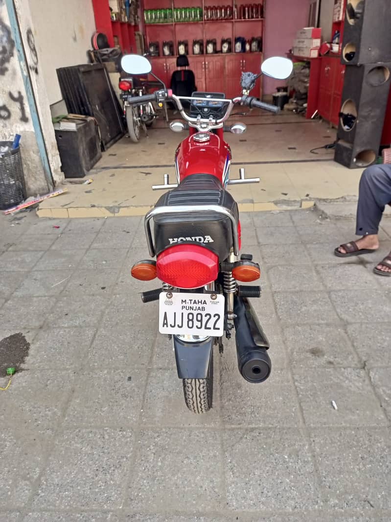 HONDA CG 125 Punjab Number 3