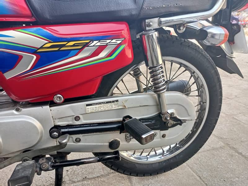 HONDA CG 125 Punjab Number 5