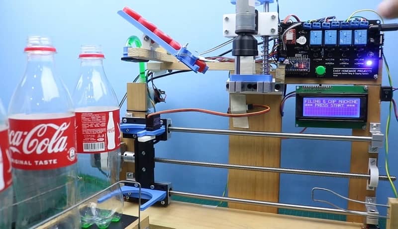 Automatic Water Bottle Filling Machine. Perfect for Student Projects 1