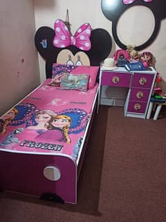 mickey mouse girl bed