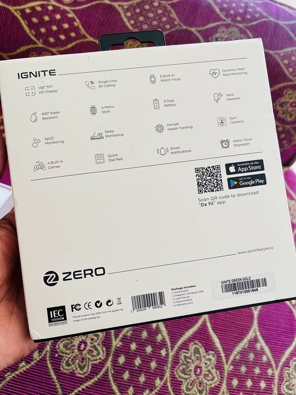 Zero IGNiTE smart watch 11