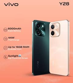 Vivo Y28 8/128 mobile available on installments