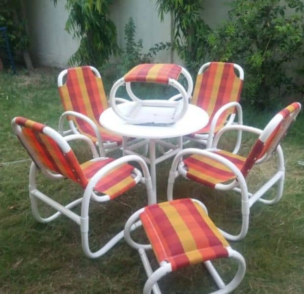 OUTDOOR GARDEN RATTAN UPVC FURNITURE SOFA SET CHAIRS TABLE UMBRELLA 2