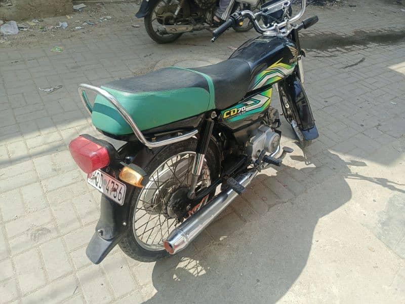 honda 70 2023 7 month karachi registerd new condition nut to nut geni 5