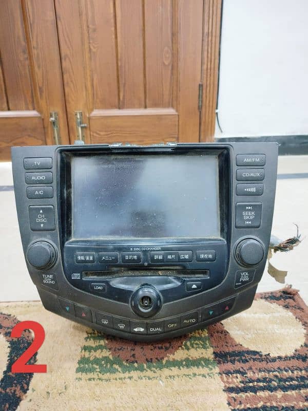 Honda Accord screen and sound system . 2 piece each 15k 6