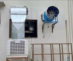 COOLER, DUCTING, HOOD