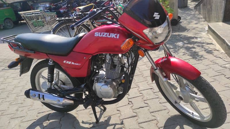 Suzuki GD 110s  Islamabad Registered 2021 Model Exchange Possible 5