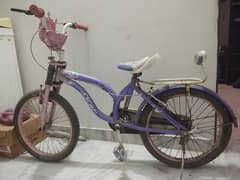 Girls Bicycle Available for sale medium size