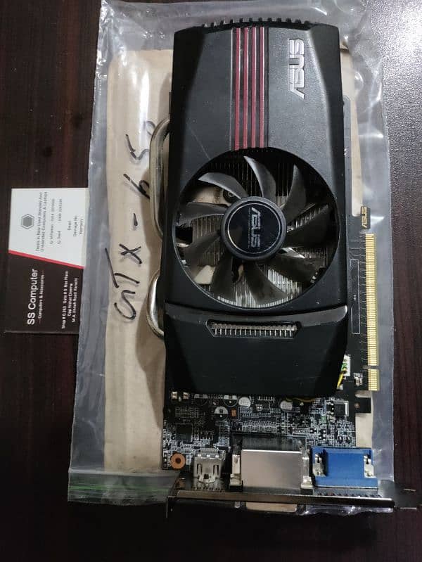 Nvidia GeForce GTX 650 Asus 1GB 128BIT DDR5 10/10 CONDITION 4