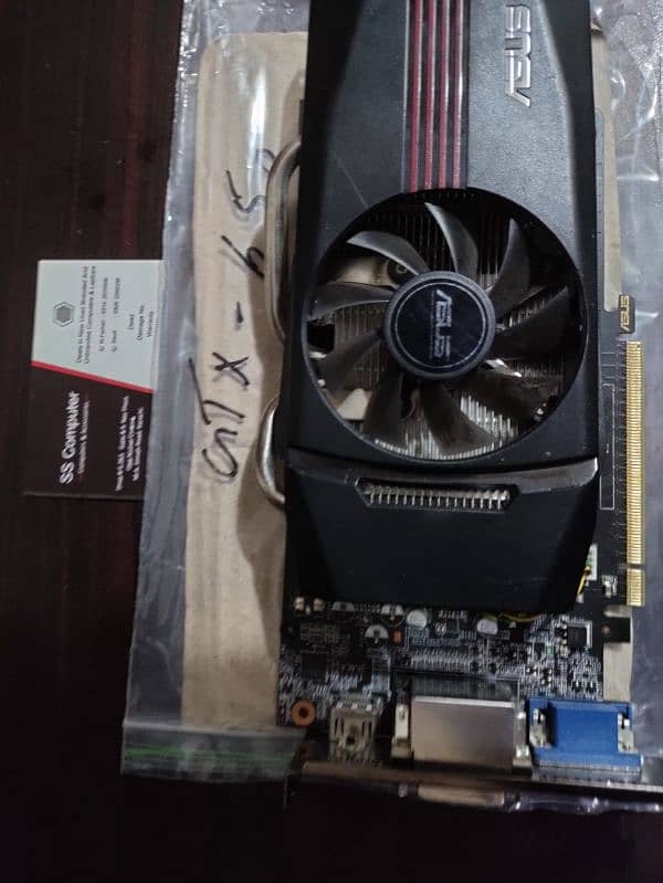 Nvidia GeForce GTX 650 Asus 1GB 128BIT DDR5 10/10 CONDITION 6