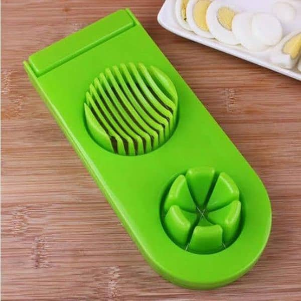 Manual Rotary Plastic Egg Cutter And Slicer 0