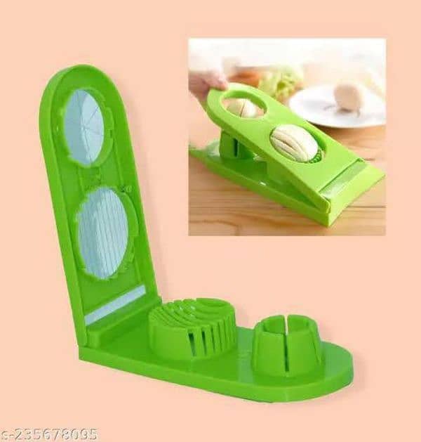 Manual Rotary Plastic Egg Cutter And Slicer 1