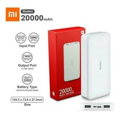 Power Bank 20000 MAh with 18watt fast charging for sale 0