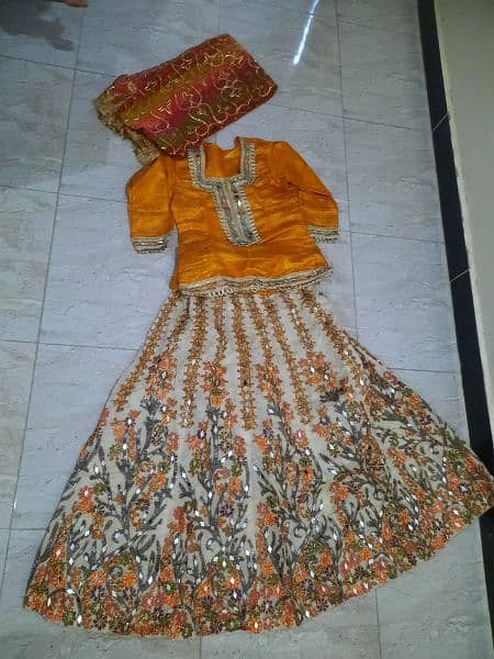 Mehndi lehnga 0