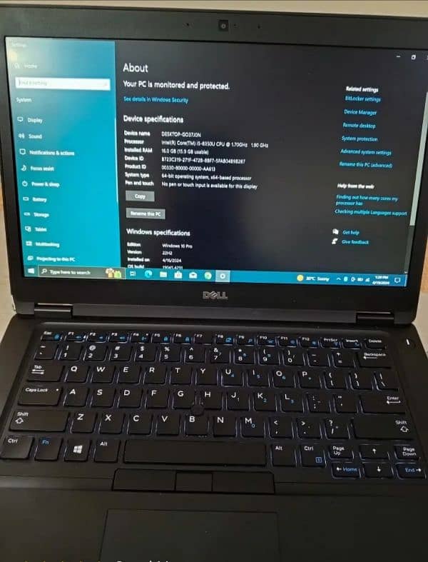 Dell Latitude 5490 - Core i5 8th Generation 4