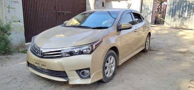 Corolla 2015 "body kits"+In fiber