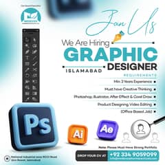 Graphic Desginer Required