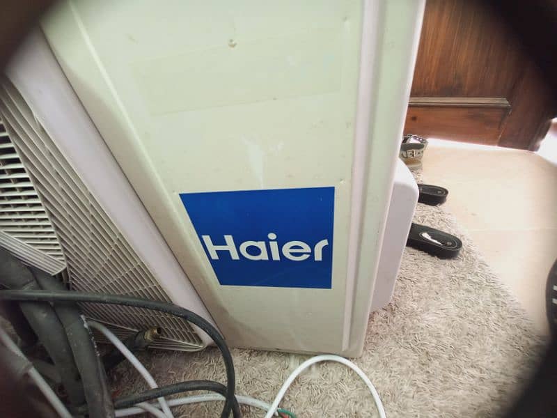 Haier 1.5 ton Dc inverter            w. no. 03499691686 2