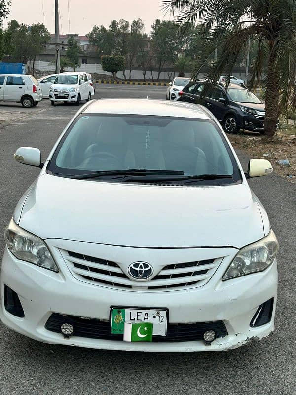 Toyota Corolla XLI 2012 0