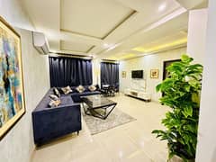 Two beds luxury apartment for rent on daily basis in bahria town