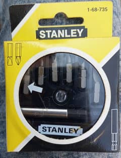 STANLEY Tools Screw Driver Insert Bit 7 Pcs Set Phillips / Slotted + -