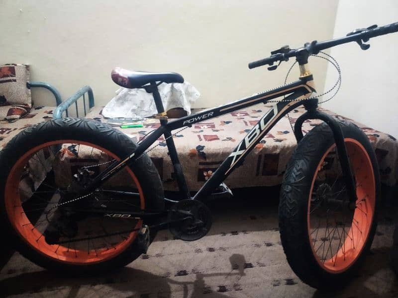 XBO original big tyres sports cycle for sale 1