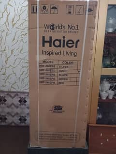 Haier Rerigerator Inverter In Goldan Colour