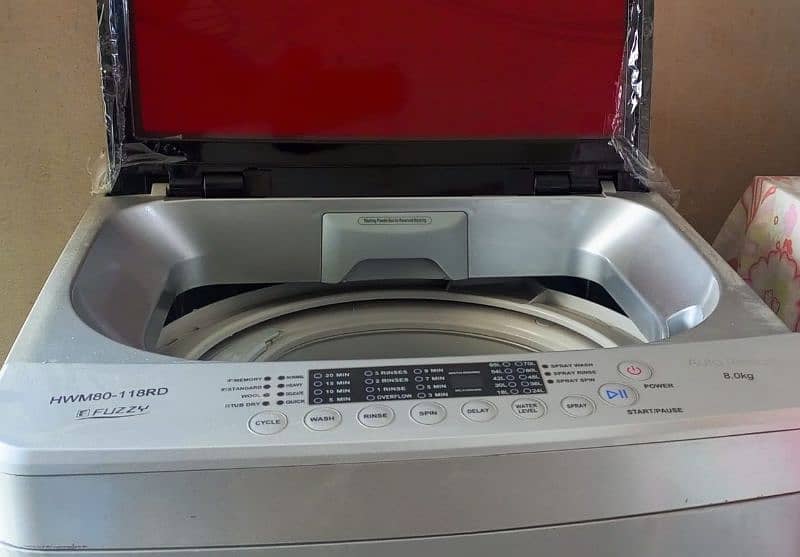 UGRENT SALE Open Box, 10/10 Haier Washing Machine Fully Automatic 1