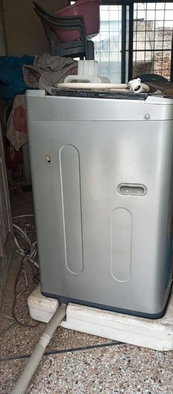 UGRENT SALE Open Box, 10/10 Haier Washing Machine Fully Automatic 5