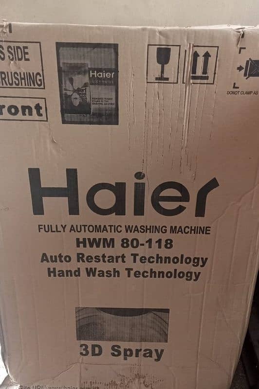 UGRENT SALE Open Box, 10/10 Haier Washing Machine Fully Automatic 9