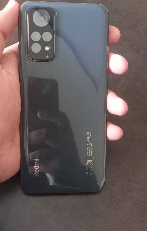 Redmi Note 11 with box charger 1