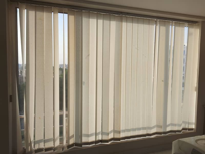 Excellent Condition Office Curtains 0