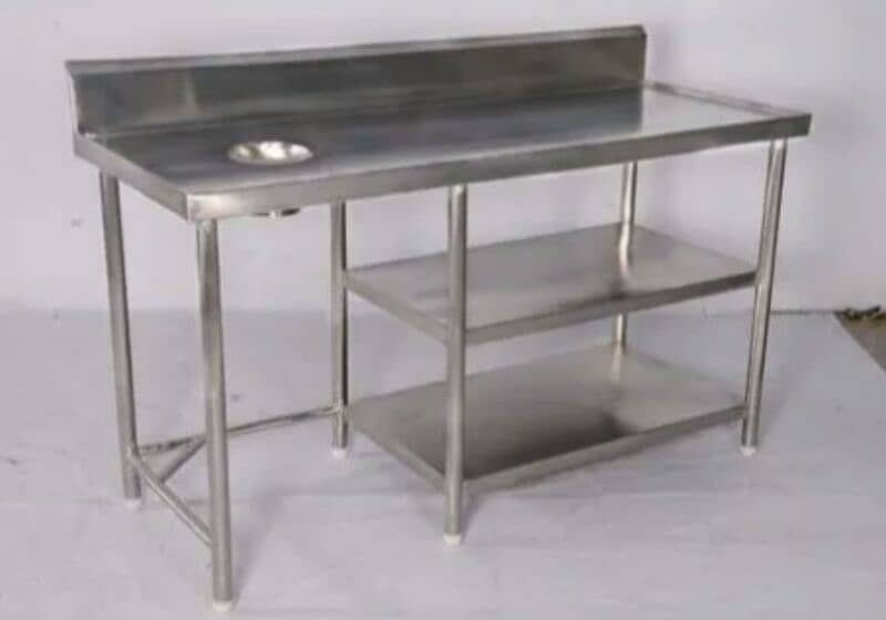 New Commercial Kitchen Ss Table hood Sink fryer hotplate Restaurant 15