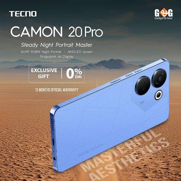 Tecno Camon 20 Pro 0