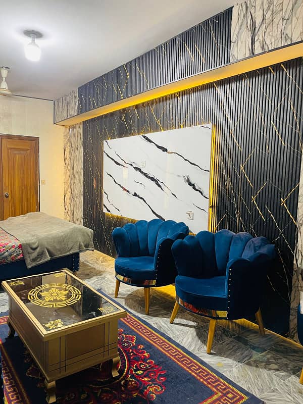 E-11 Same Furnished Studio Flat Available For Rent In E-11 Islamabad 0