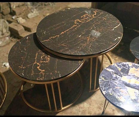 Antique Design Center Table & Coffee Tables Set 16