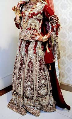 Bridal Barat lehnga choli style