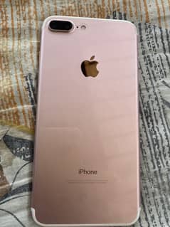 Apple iPhone 7plus.   contact no: 03021874809