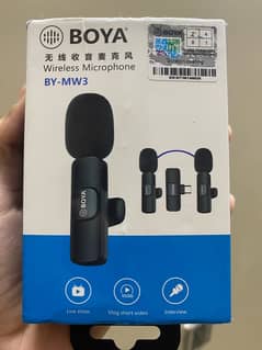 Original BOYA Wireless Miscrophone BY-MW3