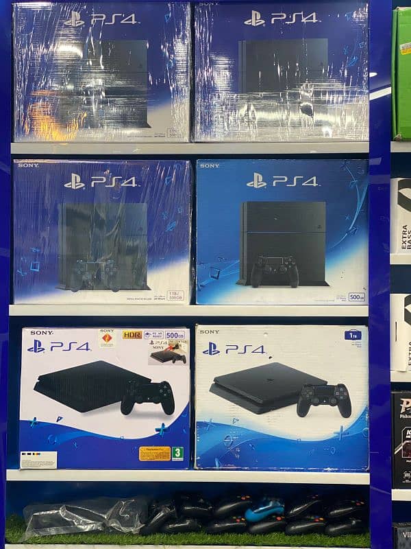 PS4 slim . fat. pri. xbox like brand new 15