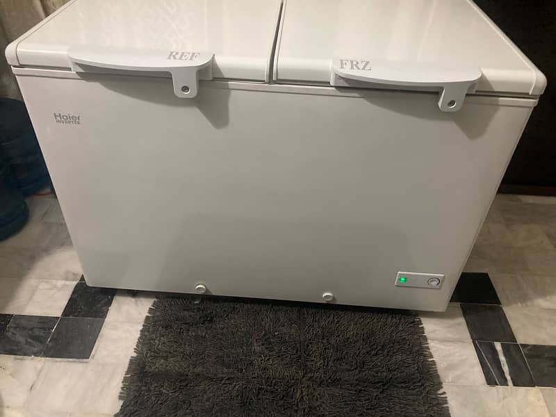 haier inverter deep freezer (fridge+freezer) inverter just like new 9