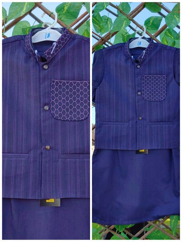 Boys Shalwar Kameez With Waistcoat 3