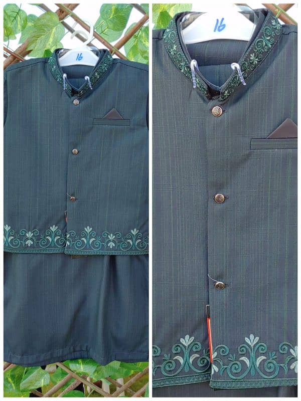 Boys Shalwar Kameez With Waistcoat 13