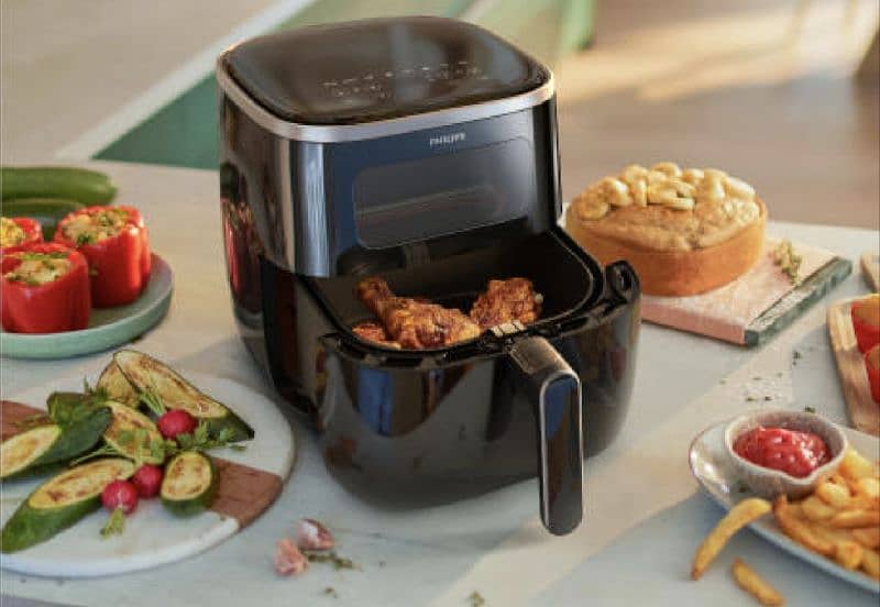 Philips Air Fryer With Digital Window & Rapid Air Technology 3