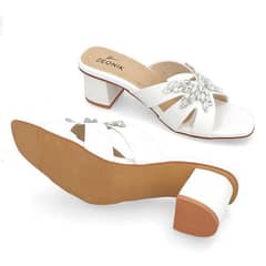 Women's Rexine Fancy Block Heels