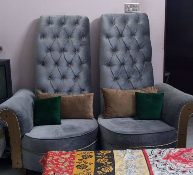 Two sofa chairs trendy design 1